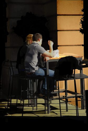 couple petit déjeuner privé