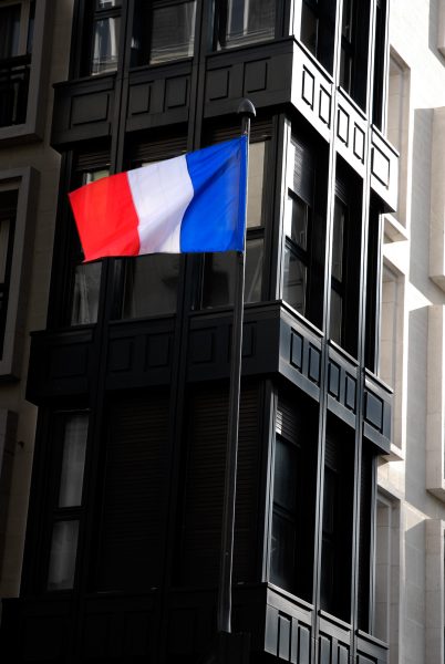 drapeau au Halles